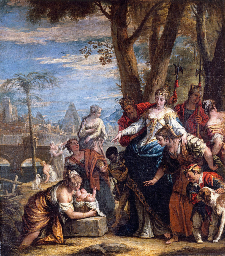 The Discovery of Moses - Sebastiano Ricci