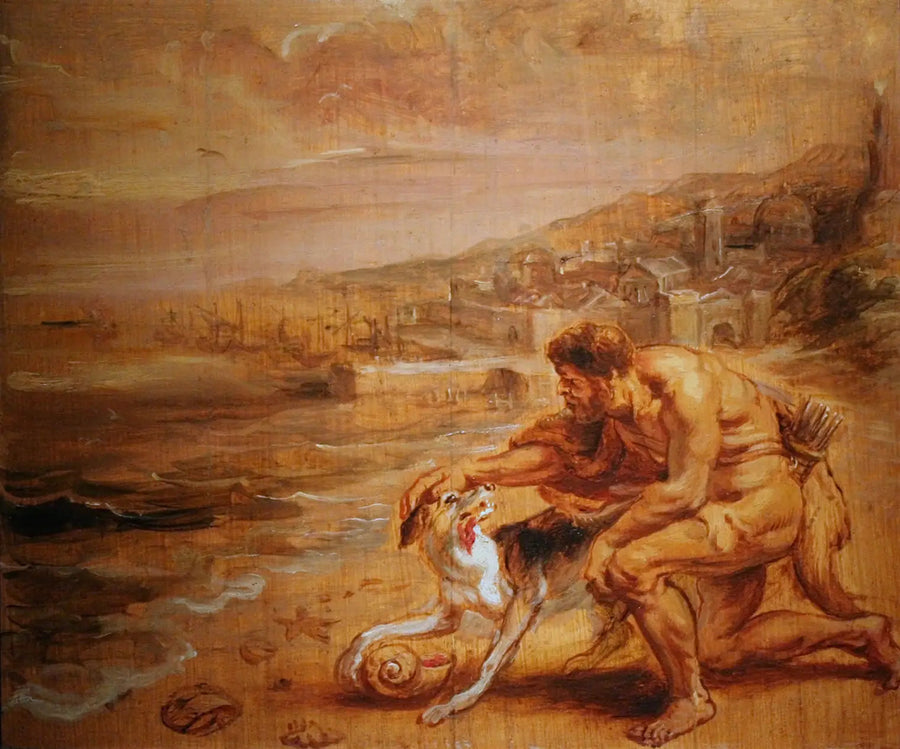 The Discovery of the Crimson - Peter Paul Rubens