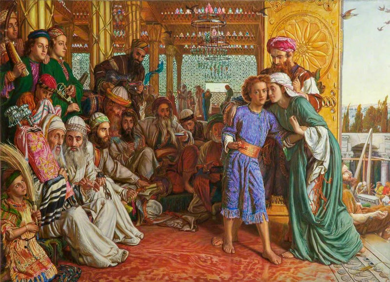 The Discovery of the Savior in the Temple - William Holman Hunt