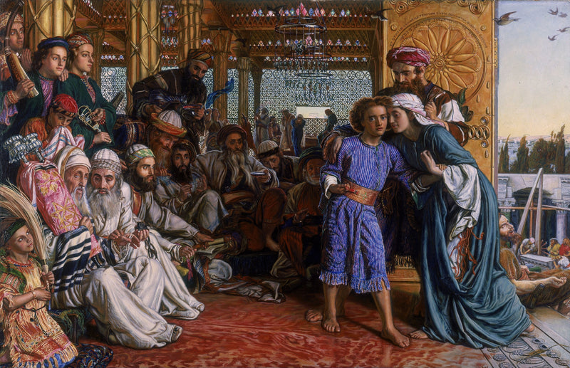 The Discovery of the Savior in the Temple - William Holman Hunt