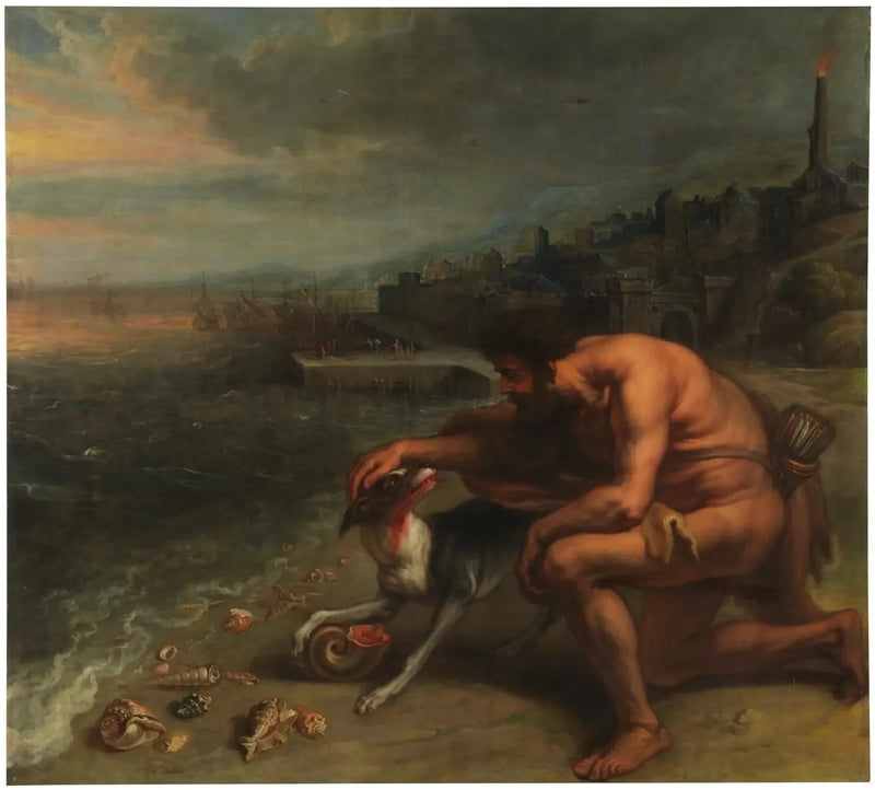 The Discovery of Violet - Peter Paul Rubens
