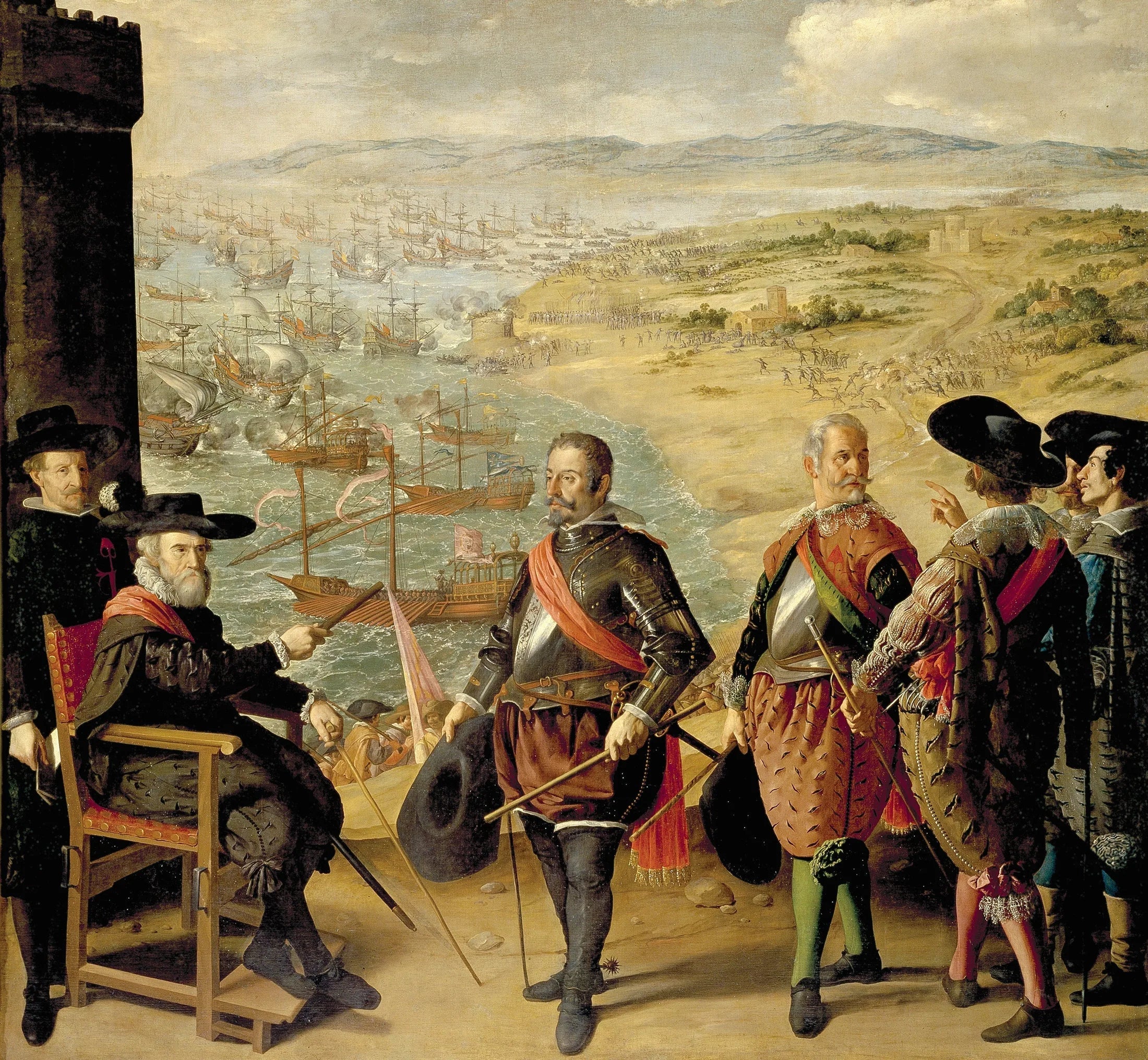 La Défense de Cadix contre les Anglais - Francisco de Zurbarán - Alpha Reproduction