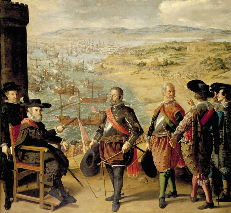 The Defense of Cádiz against the English - Francisco de Zurbarán