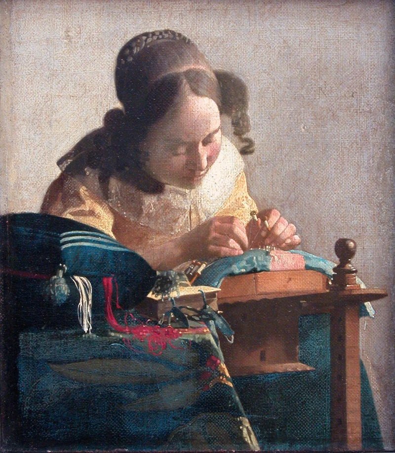 The Lace Maker - Johannes Vermeer