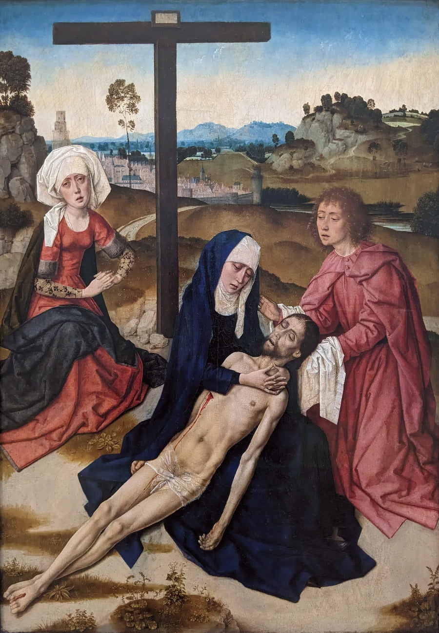 The Lamentation of Christ - Dirk Bouts