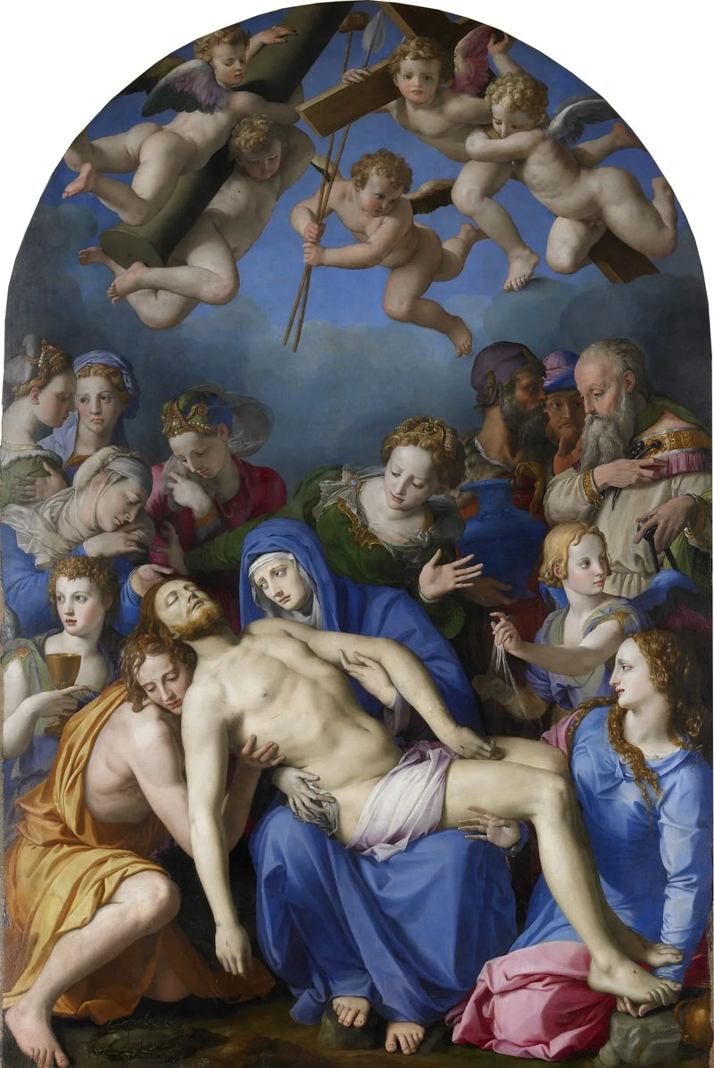 The Lamentation over the Dead Christ - Bronzino
