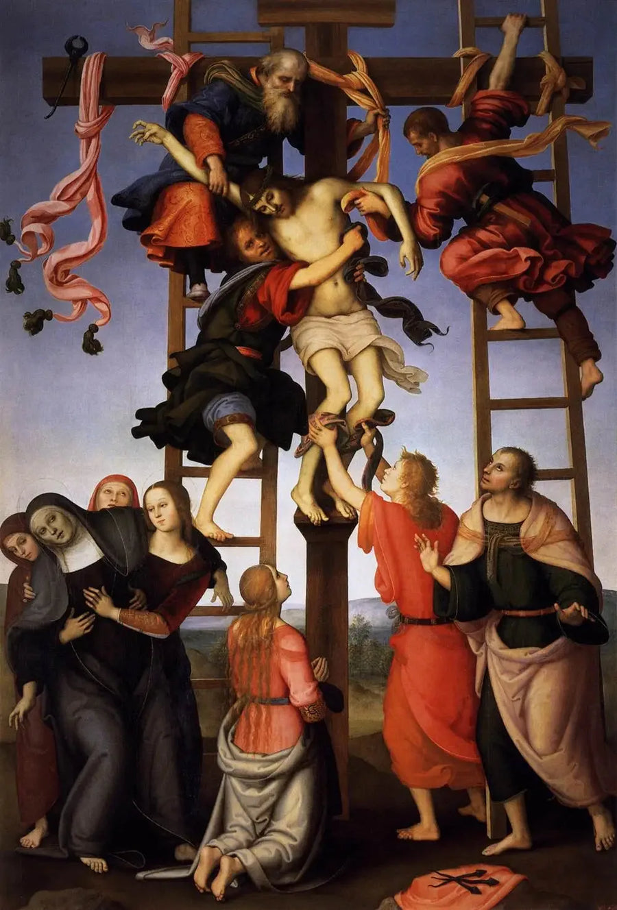 The Deposition of the Cross - Filippino Lippi
