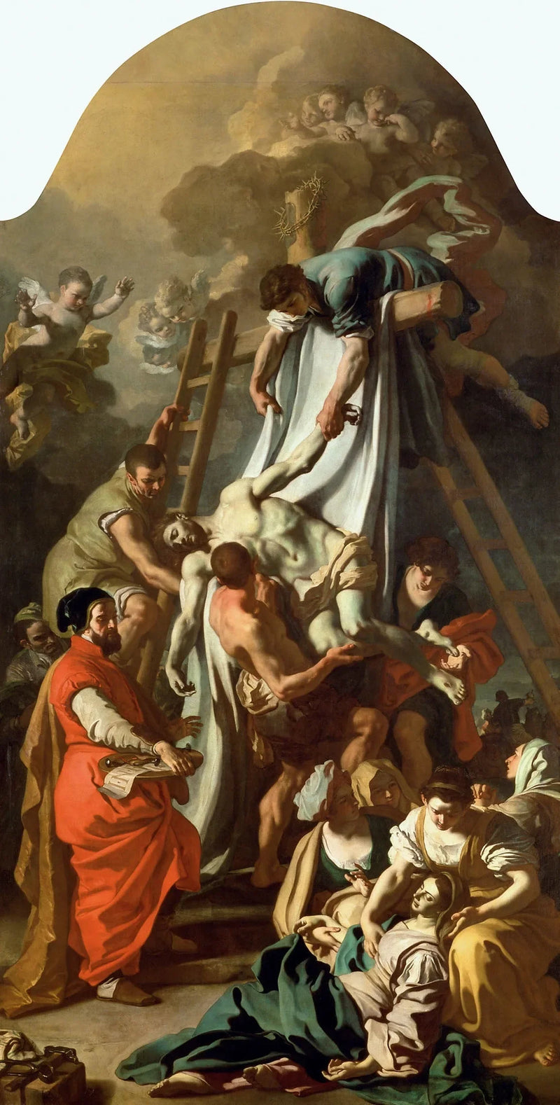 The Deposition - Francesco Solimena