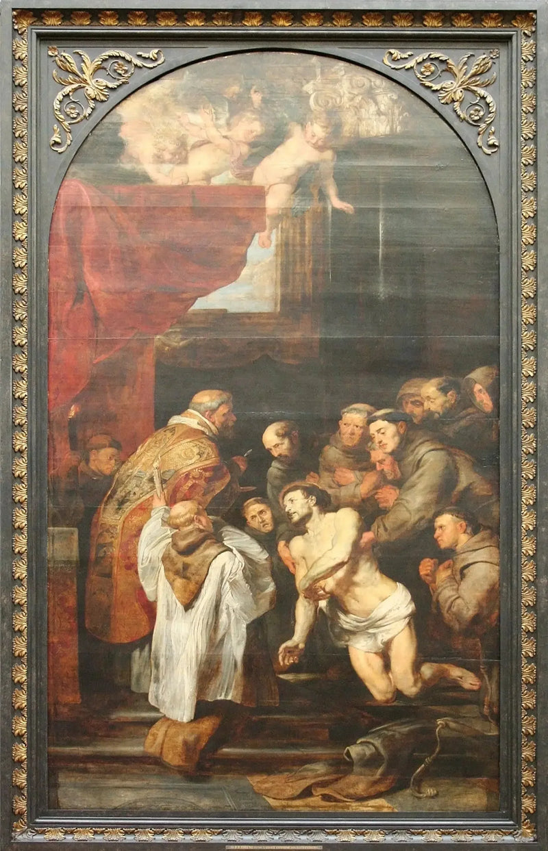 The Last Communion of Saint Francis - Peter Paul Rubens