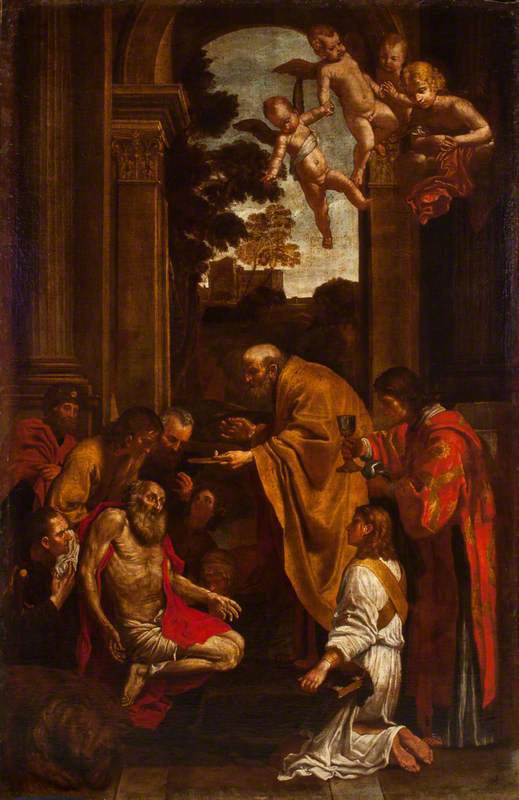 The Last Communion of Saint Jerome - Domenichino