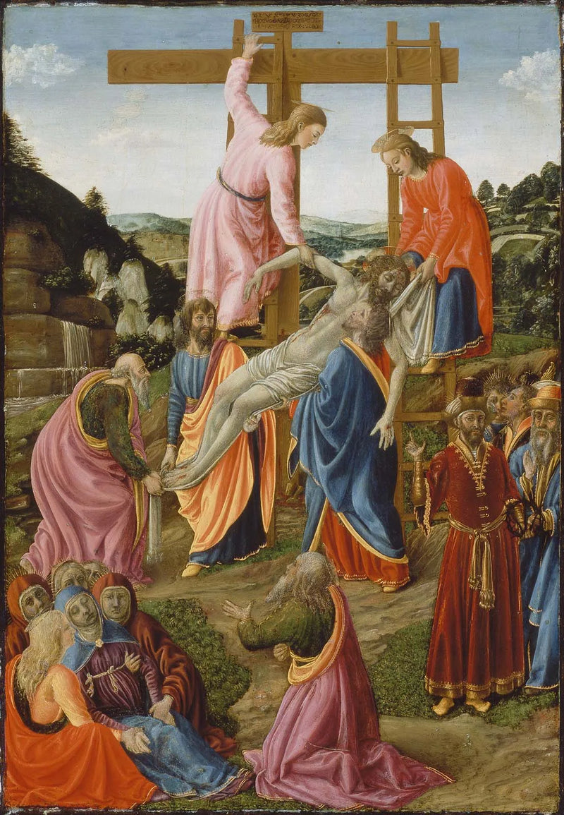 The Descent from the Cross - Cosimo Rosselli
