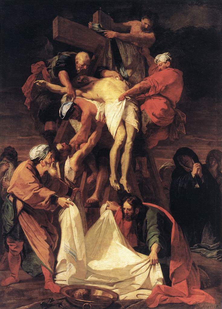 La Descente de croix - Jean-Baptiste Jouvenet - Alpha Reproduction