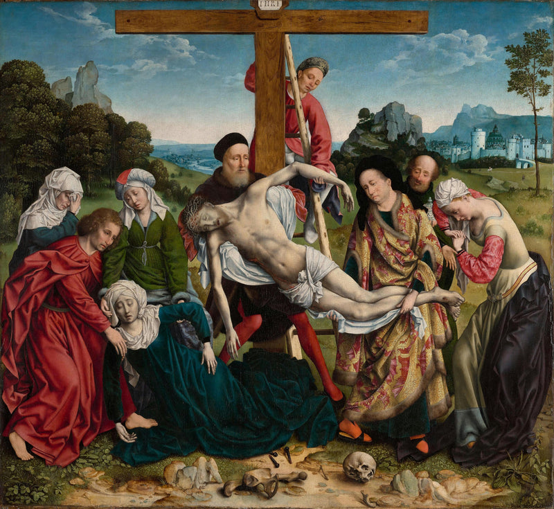 The Descent from the Cross - Joos van Cleve