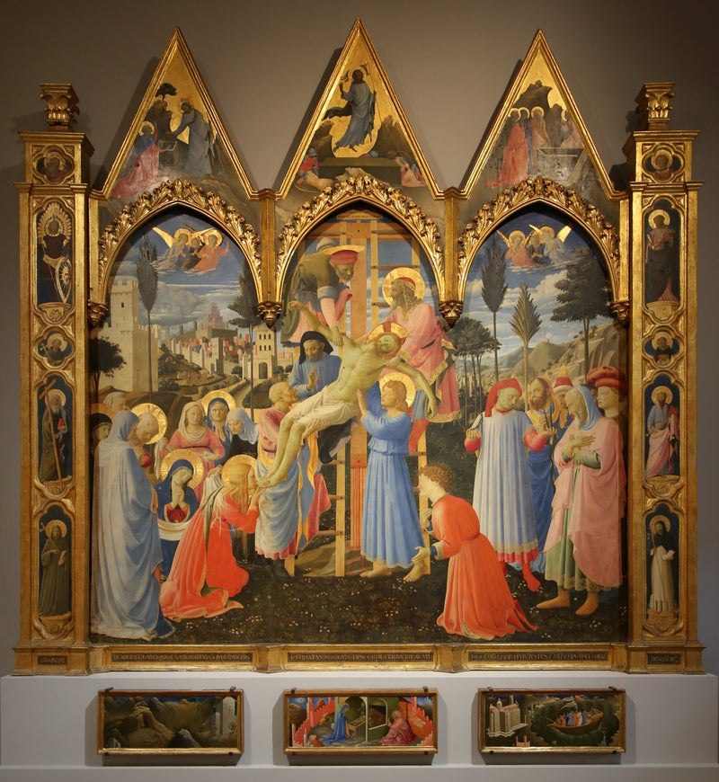 The Descent from the Cross - Lorenzo Monaco