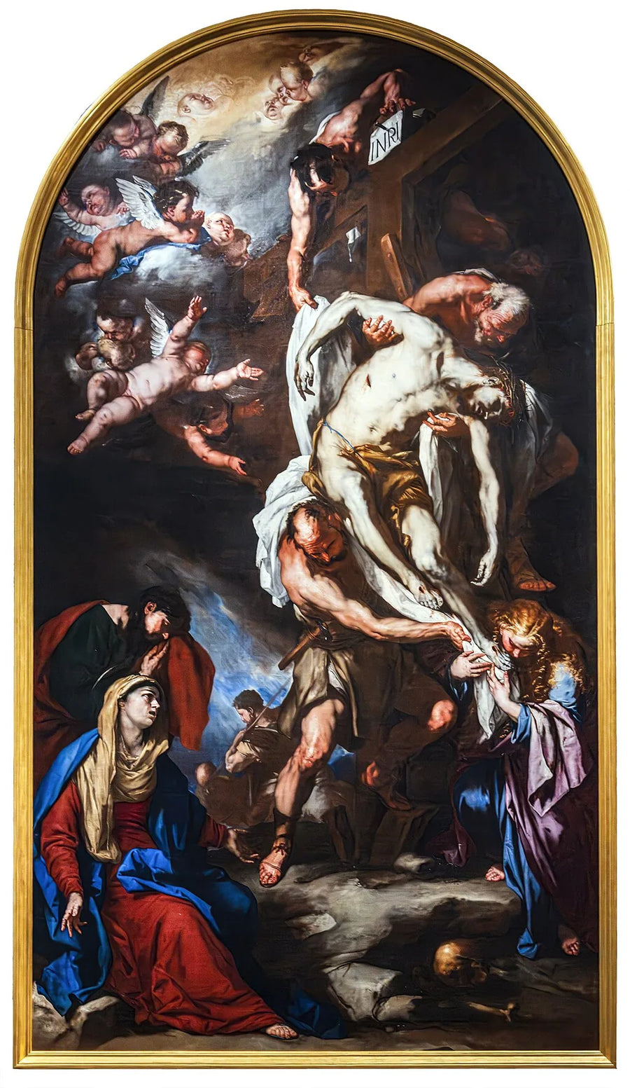 The Descent from the Cross - Luca Giordano