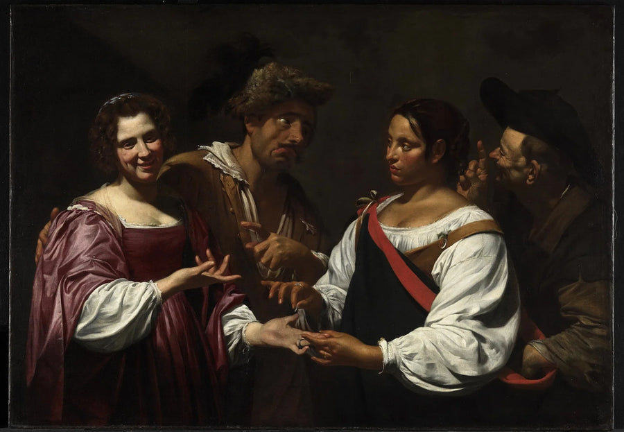 The Fortune Teller - Simon Vouet