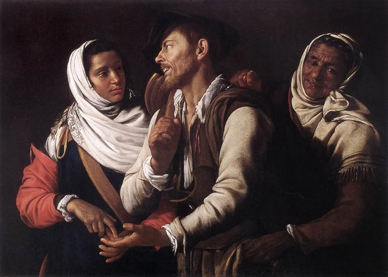 The Fortune Teller - Simon Vouet