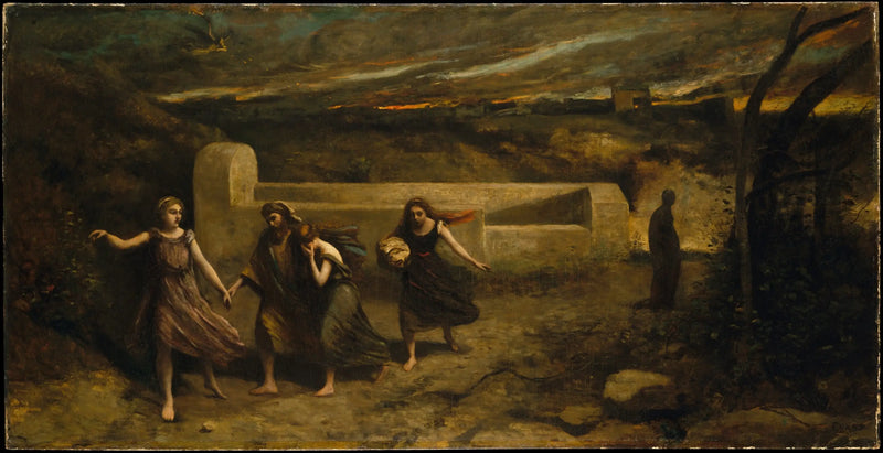 The Destruction of Sodom - Jean-Baptiste Camille Corot