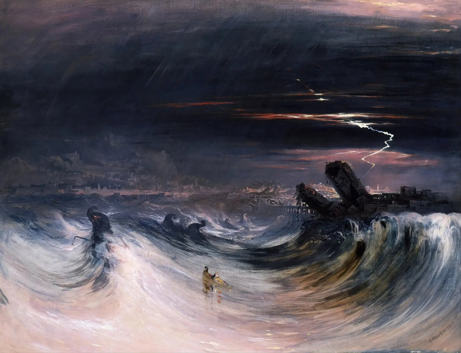 The Destruction of Tyre - John Martin