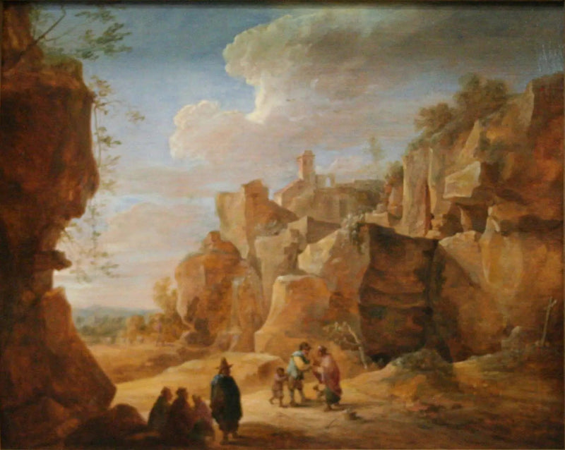The Désuse of Good Fortune - David Teniers the Younger