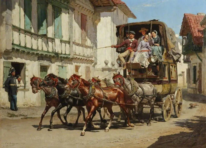 The diligence - Frederick Arthur Bridgman