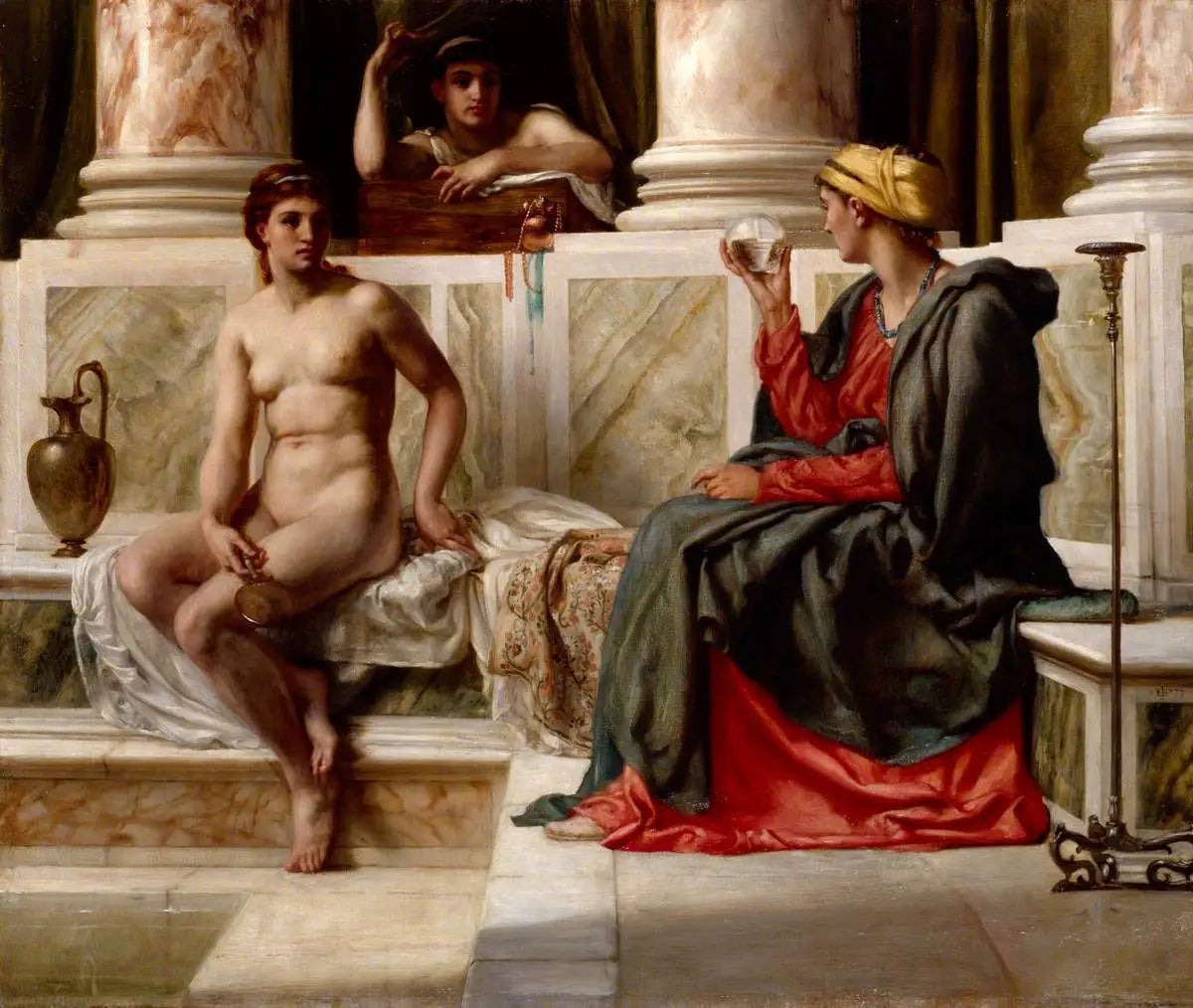 La diseuse de bonne aventure - Edward Poynter - Alpha Reproduction
