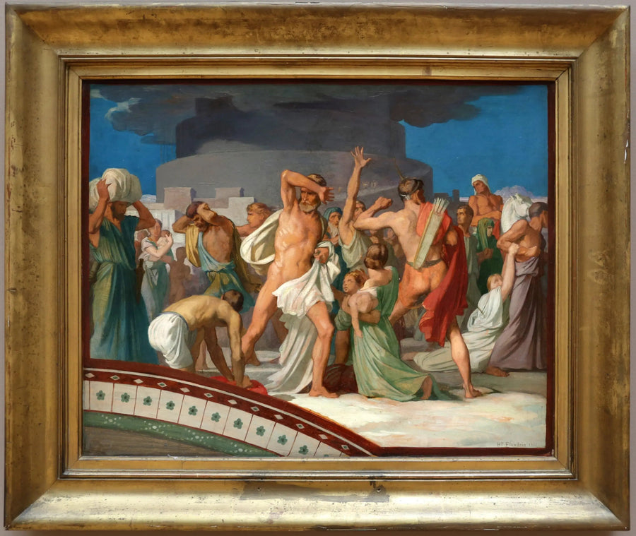 The dispersion of peoples - Hippolyte Flandrin