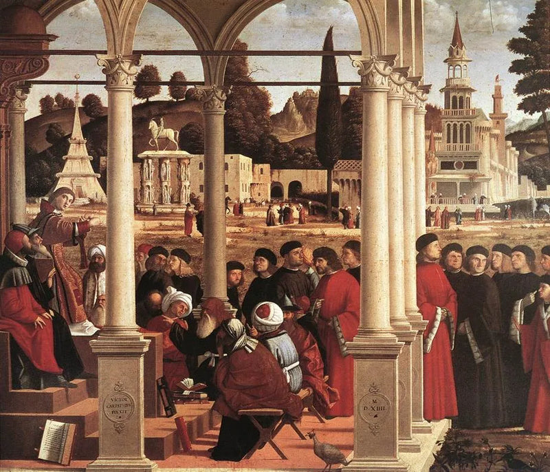 The Dispute of Saint Stephen - Vittore Carpaccio