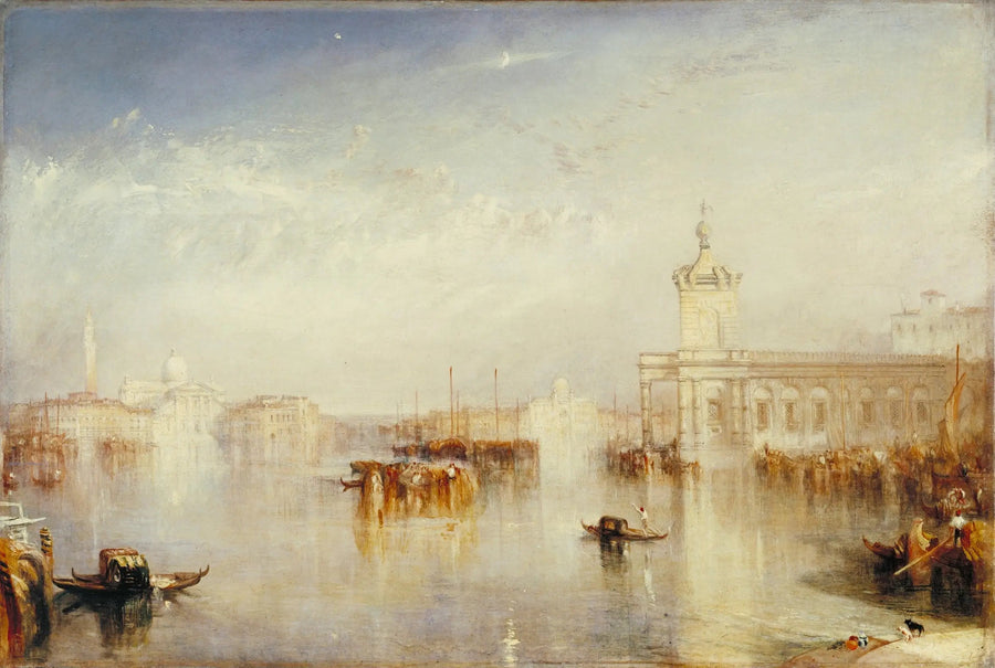 The Dogana, San Giorgio, Citella, from the Place of Europe - J. M. W. Turner