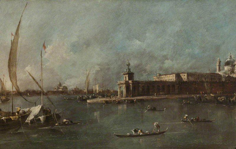 La Dogana, Venice - Francesco Guardi