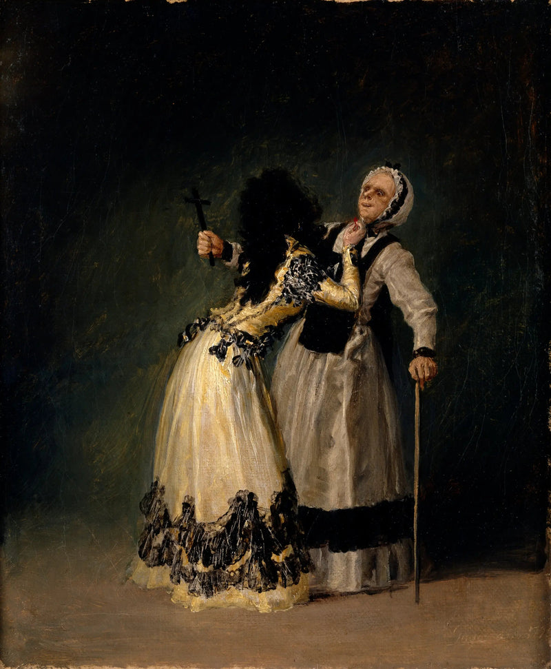 The Duchess of Alba and the Bigot - Francisco de Goya