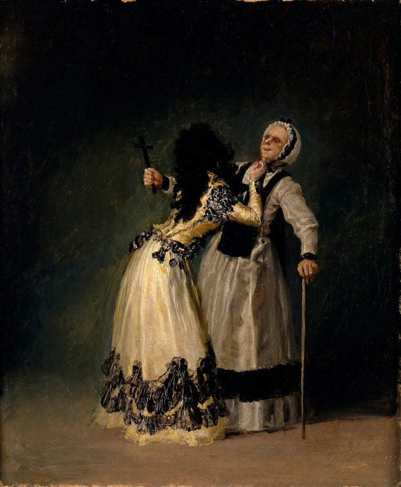 The Duchess of Alba and the Bigot - Francisco de Goya