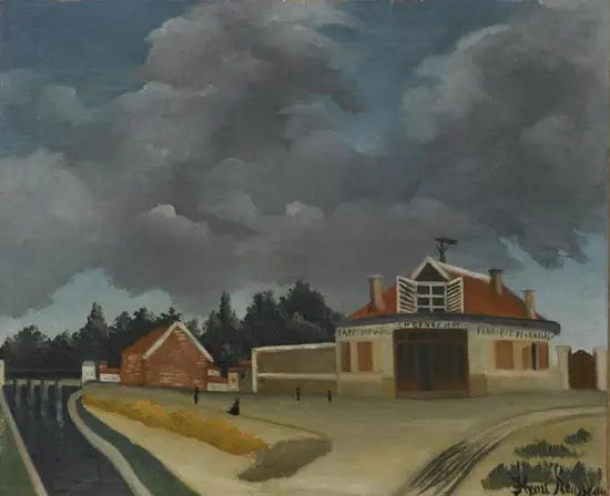 The Chair Factory - Henri Rousseau
