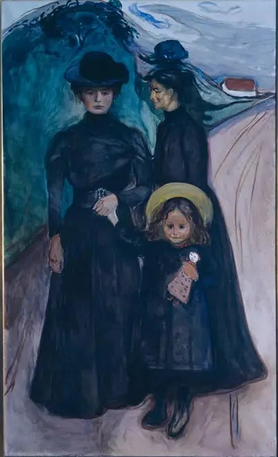 The Book Family - Edvard Munch