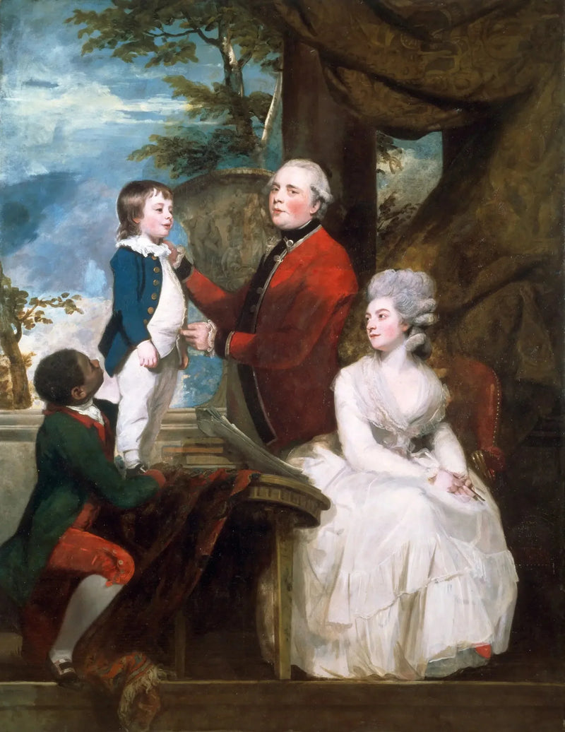 The Family of the Temple - Joshua Reynolds