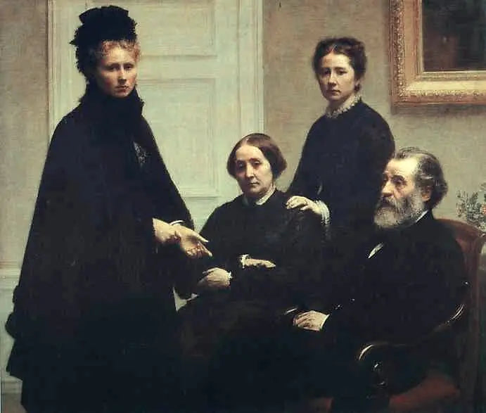 The Dubourg Family - Henri Fantin-Latour