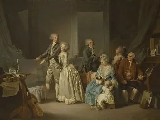 The Gohin Family - Louis-Léopold Boilly