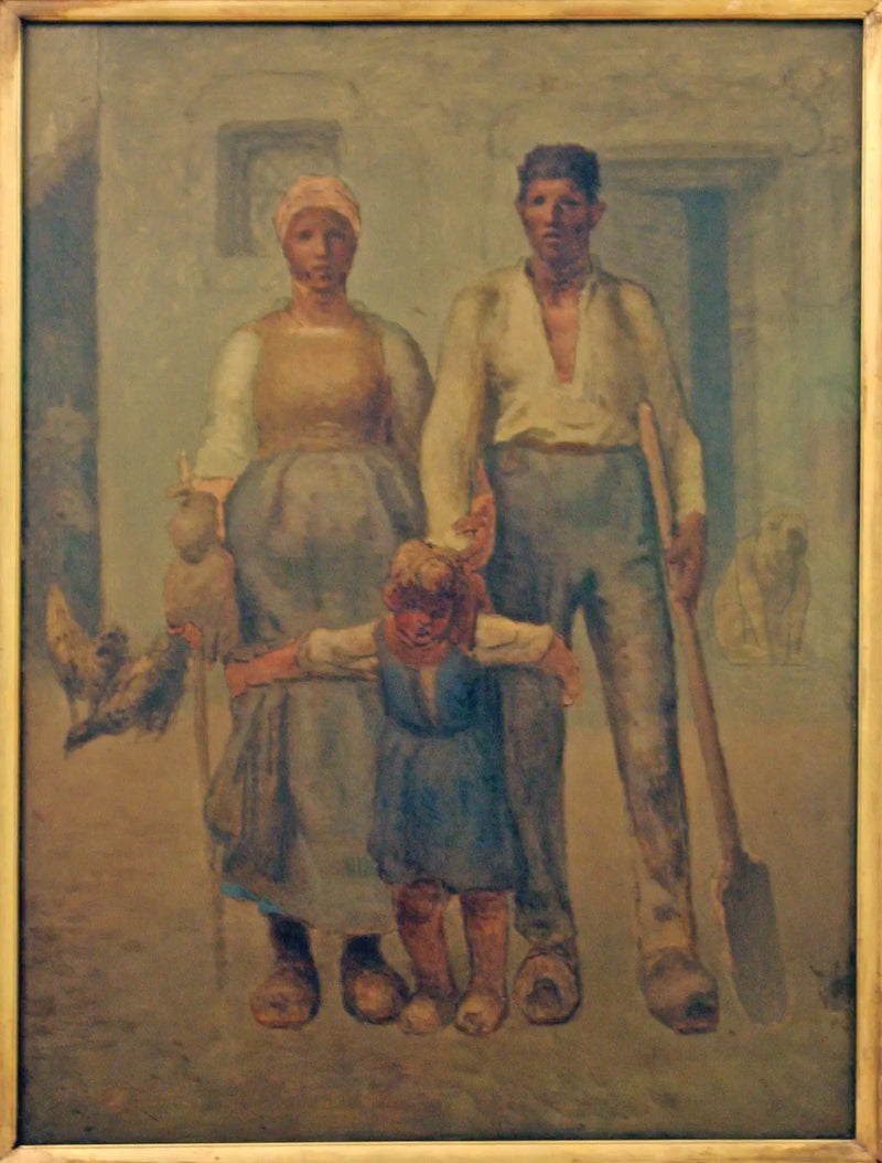 The Peasant Family - Jean-François Millet