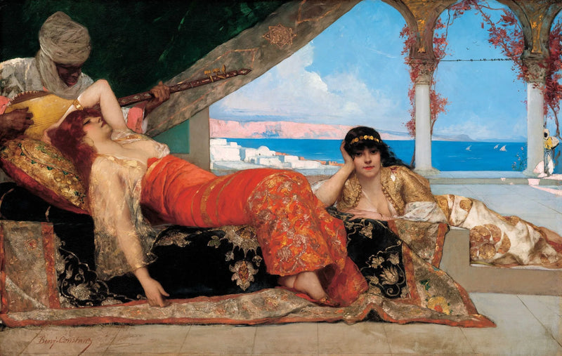 The Emir's Favorite - Jean-Joseph Benjamin-Constant