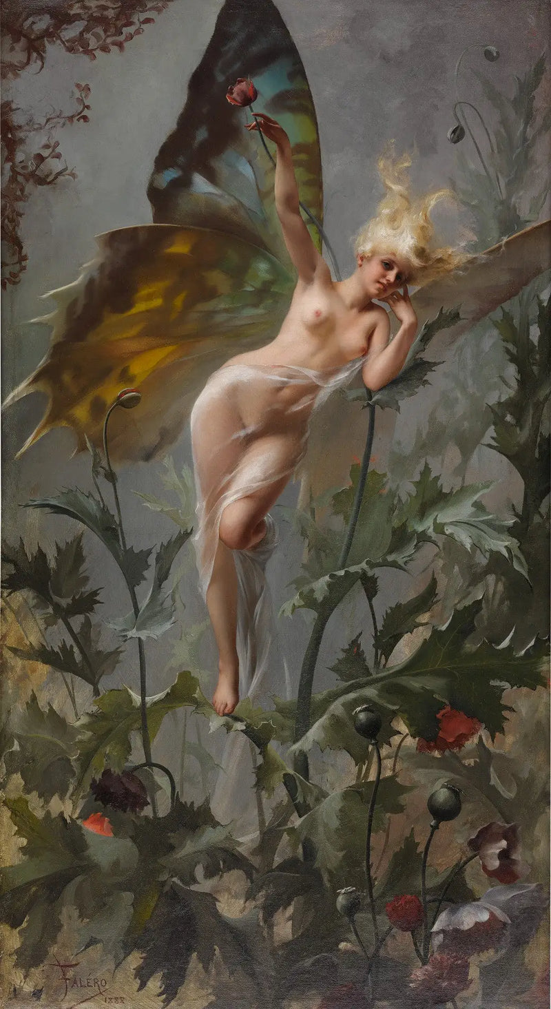 The Poppy Fairy - Luis Ricardo Falero