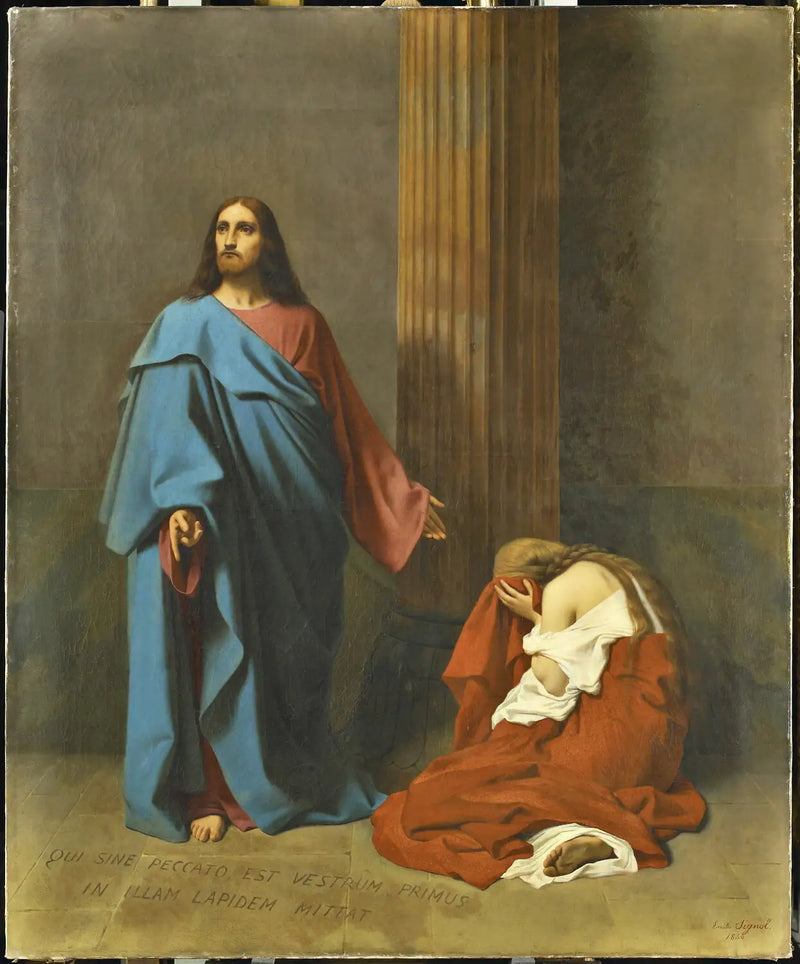 The Adulterous Woman - Émile Signol