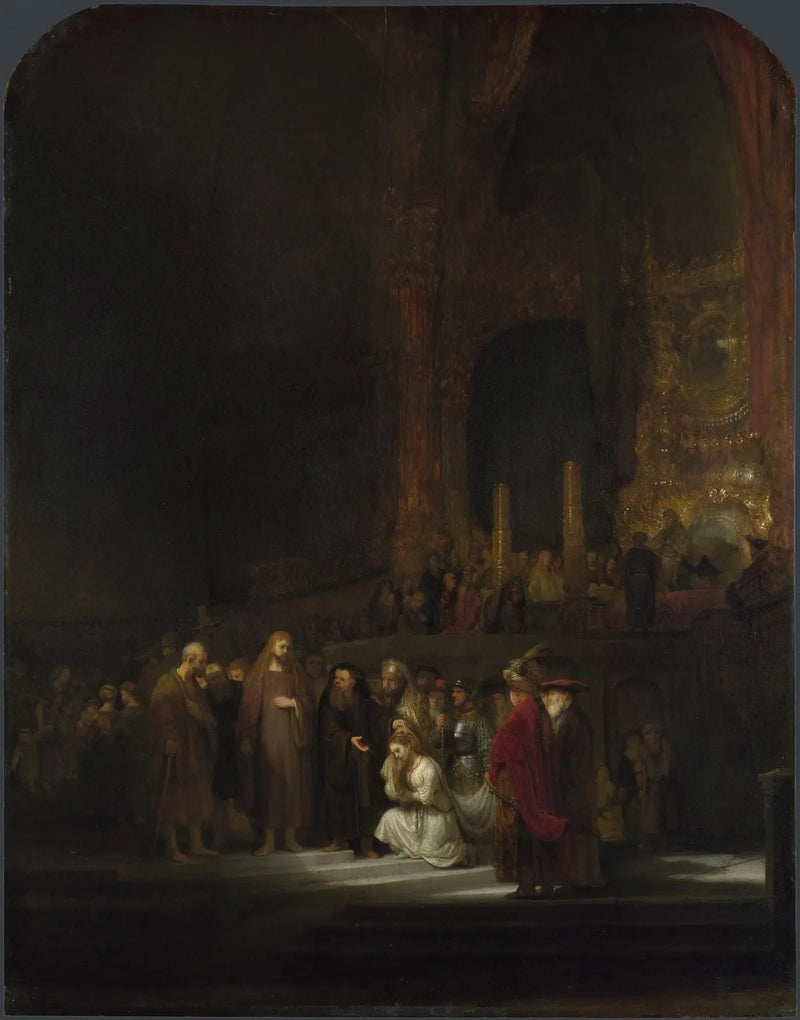 The Adulteress - Rembrandt