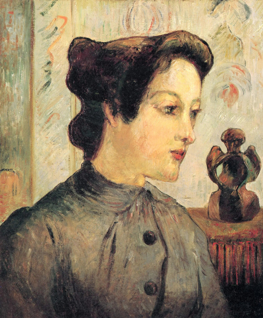The Woman with the Bun - Paul Gauguin