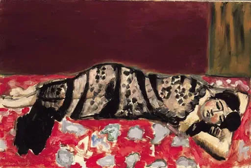 The Woman on the Couch - Henri Matisse