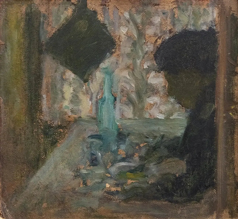 The Woman at the Restaurant - Pierre Bonnard