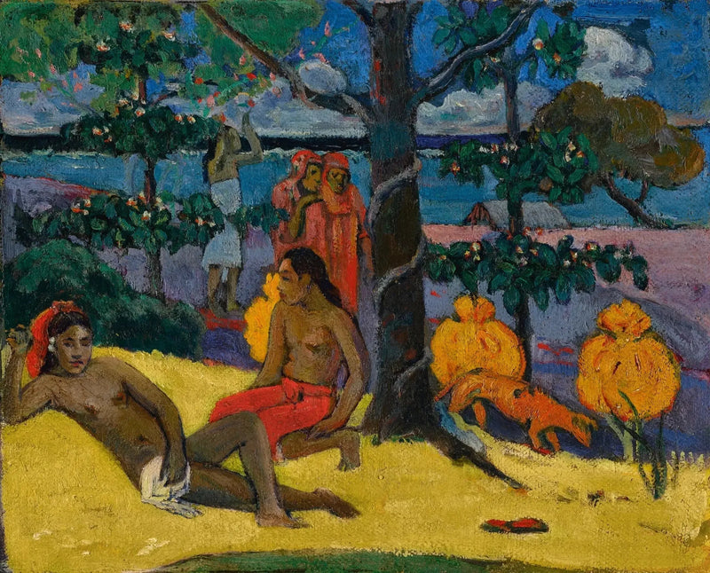The Woman with Mangoes II - Paul Gauguin