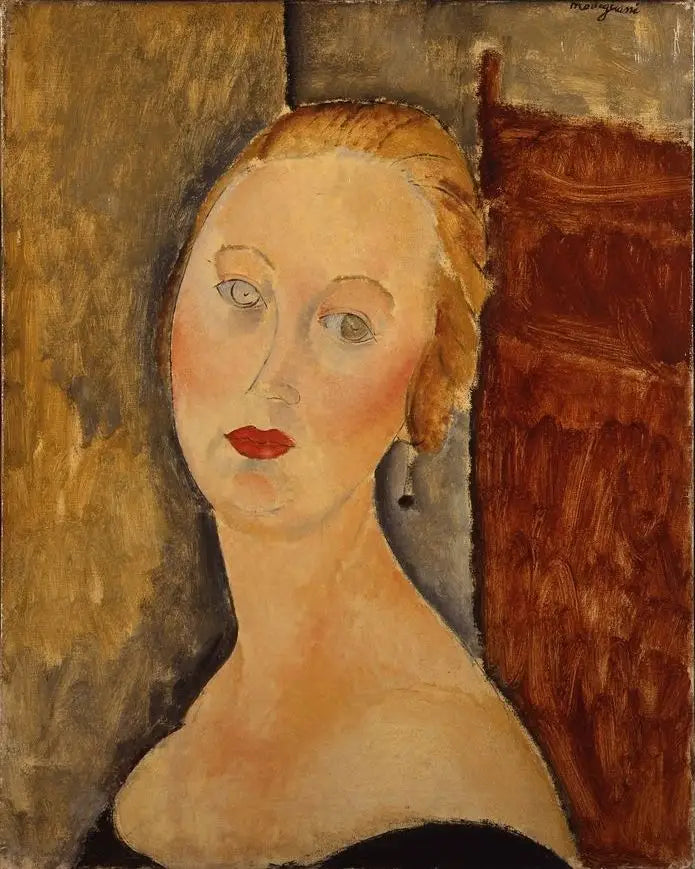 The Blonde Woman - Amedeo Modigliani