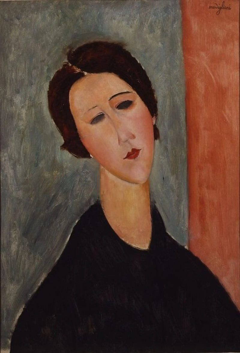 The Brunette Woman - Amedeo Modigliani