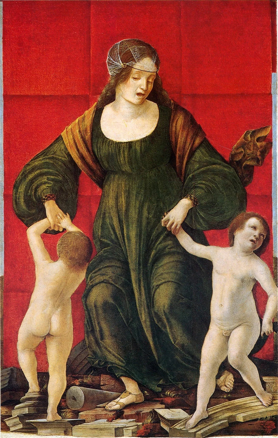 La Femme d'Hasdrubal et ses enfants - Hercules de’ Roberti