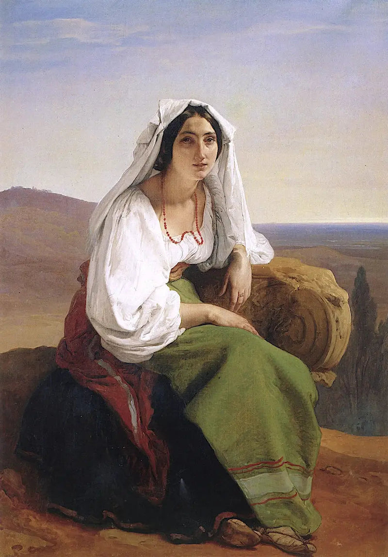 The Woman of Ciociaria - Francesco Hayez